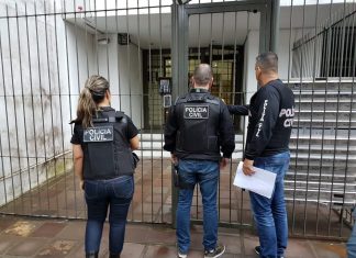 2ª Fase da Operação Cronos cumpre mandados de prisão e de busca na região Sul do Estado