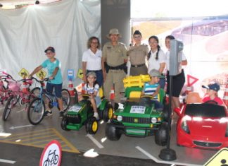 Escolinha de trânsito Patrulheiro Mirim será realizada em shopping da capital