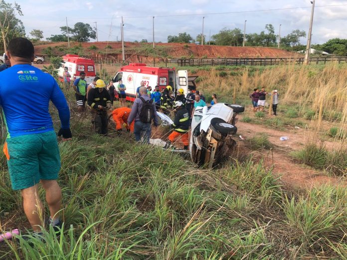 Palmas: acidentes de trânsito marcam o domingo do Corpo de Bombeiros Militar