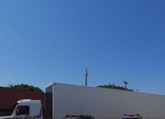 Polícia Militar apreende semirreboque com sinais de adulteração no Posto Fiscal de Talismã