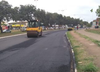 Trecho da Avenida NS-04 é interditado para obra viária