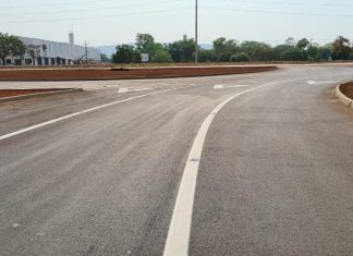 Avenida LO-04 tem asfalto concluído e via é liberada para o tráfego