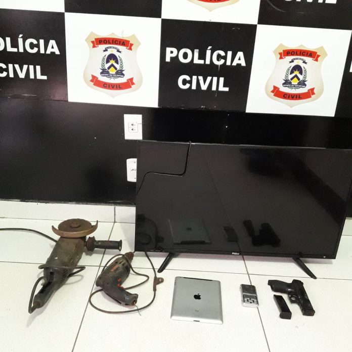 Em Porto Nacional, Polícia Civil recupera objetos furtados e prende mulher por receptação
