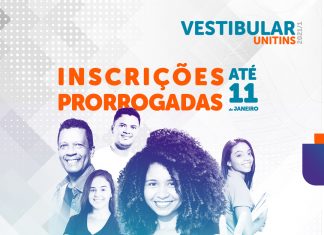 Unitins prorroga inscrições do Vestibular 2021/1 até o dia 11 de janeiro