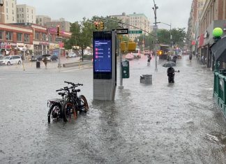 Nova York sofre com inundações com aproximação da tempestade Elsa