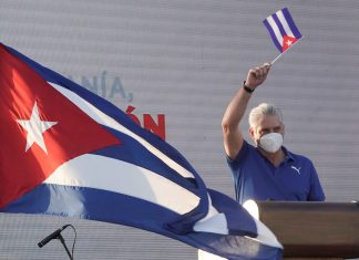 “O que o mundo está vendo de Cuba é uma mentira”, diz Díaz-Canel sobre protestos no país