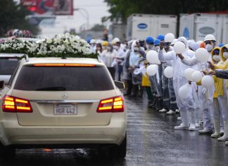 Corpo de cunhada do presidente do Paraguai, vítima de desabamento na Flórida, chega a Assunção