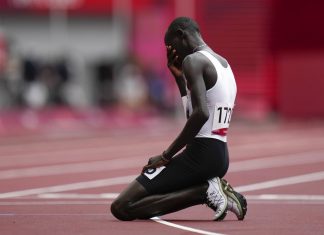 Conheça James Chiengjiek, o atleta refugiado que emocionou ao sofrer uma queda nos 800m das Olimpíadas de Tóquio