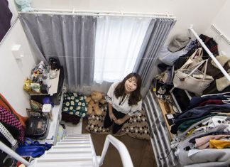 A vida nos microapartamentos de 9 m² em Tóquio