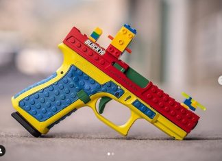 Arma de verdade com visual de Lego causa polêmica nos EUA