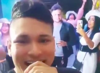 VÍDEO: Mulher cai de janela do 2º andar enquanto dançava em festa privada com cantor na Colômbia