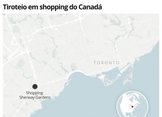 Polícia responde a tiroteio perto de Toronto, no Canadá