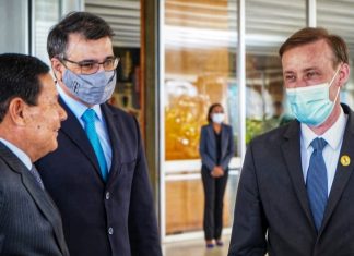 Conselheiro dos EUA debate meio ambiente e democracia com chefe do Itamaraty, diz embaixada