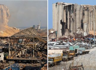 VÍDEO E FOTOS de um ano da explosão em Beirute: veja como está o porto hoje