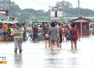 Governo do Tocantins decreta situação de emergência por causa das enchentes