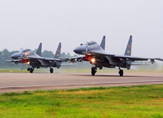 China e Rússia fazem manobras militares conjuntas sobre o Mar do Japão