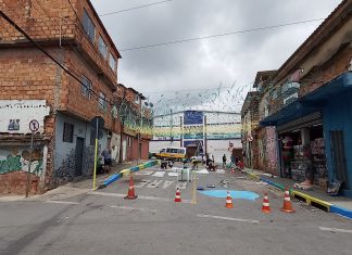 Periferias de BH se ‘vestem’ de verde e amarelo para torcer na estreia do Brasil; FOTOS