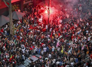 Leões do Atlas dão pausa na insatisfação popular no Marrocos