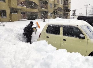 Sobe para 14 o número de mortos em tempestade de neve no Japão