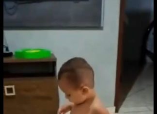 Bebê de MT surpreende família com ‘dança do pombo’ na vitória do Brasil sobre a Coreia do Sul