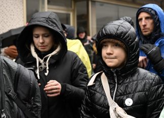 Protesto com presença de Greta Thunberg termina em conflito na Alemanha