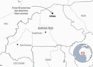 50 mulheres são sequestradas por extremistas islâmicos em Burkina Faso