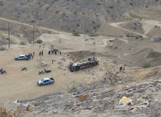Acidente de ônibus deixa ao menos 24 mortos no Peru