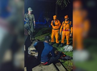 Homem tenta descer morro de rapel e precisa ser resgatado por bombeiros e policiais no Tocantins