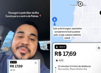 Celular perdido e choro pelo ex: motorista que recebeu chamado para ilha no lago de Palmas conta histórias inusitadas de corridas