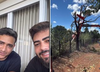 Queda de helicóptero de Juliano, da dupla com Henrique, é investigada