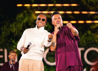 Sorriso Maroto canta com Thiaguinho, Belo e Xande de Pilares em gravação de show no Rio com o ‘lado B’ do pagode