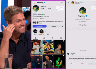 Ator de ‘Arrow’ ignora Neymar por oito anos e recebe resposta do jogador ao vivo