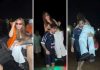 Após atravessar rio de voadeira, Manu Bahtidão é carregada no colo para fazer show em praia no TO; VÍDEO