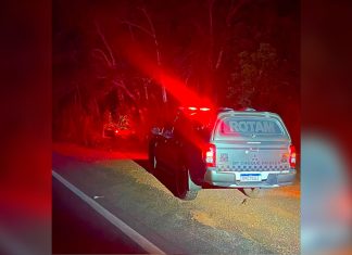 Homem morre em confronto após tentar fugir de abordagem em rodovia, diz PM